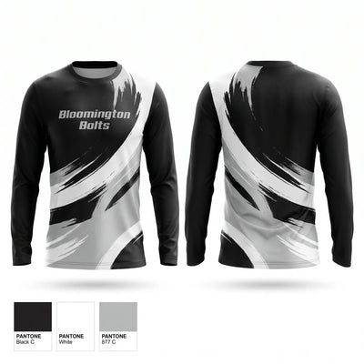 Bloomington Bolts Long Sleeve Performance Shirt 1