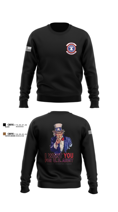 US Army I Want You 76454793 Crew Neck Sweatshirt - 3