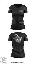 B Co. 2-147 87495418 Women's Short Sleeve V-neck Shirt - 3