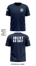 Joliet Police K-9 Unit 79217416 Short Sleeve Rash Guard Shirt - 21