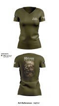 Combat Cajun Women's Short Sleeve V-neck Shirt - 6