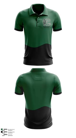 Short Sleeve Performance Polo, Carlisle Thundering Herd, , Teamtime, Team time, sublimation, custom sports apparel, team uniforms, spirit wear, spiritwear, sports uniforms, custom shirts, team store, custom team store, fundraiser sports, apparel fundraiser