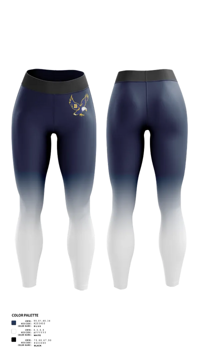 Barrington High School Gymnastics 6144044 Womens Leggings - 21