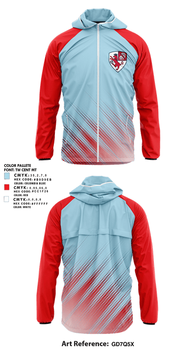 Mark Morris Soccer 10512351 Windbreaker - 2