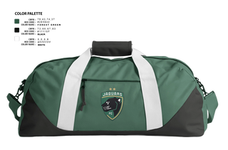 Duffle Bag, JAGUARS FC, Men's Soccer, Teamtime, Team time, sublimation, custom sports apparel, team uniforms, spirit wear, spiritwear, sports uniforms, custom shirts, team store, custom team store, fundraiser sports, apparel fundraiser