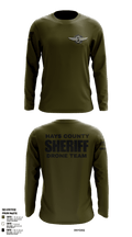 Hays County Sheriff Drone Team  Long Sleeve Performance Shirt - 1
