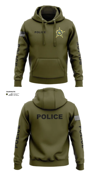 Hoodie, St. Joseph County Police Department, , Teamtime, Team time, sublimation, custom sports apparel, team uniforms, spirit wear, spiritwear, sports uniforms, custom shirts, team store, custom team store, fundraiser sports, apparel fundraiser