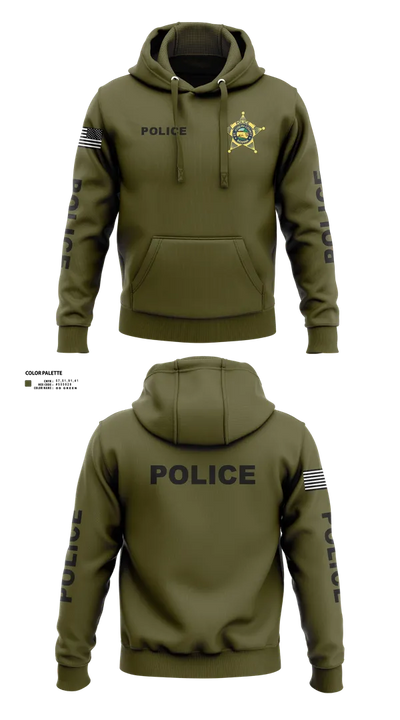 St. Joseph County Police Department 17172359 Hoodie - 70
