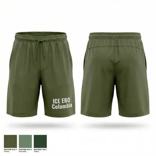 Athletic Shorts With Pockets, ICE ERO Columbia, Police, Teamtime, Team time, sublimation, custom sports apparel, team uniforms, spirit wear, spiritwear, sports uniforms, custom shirts, team store, custom team store, fundraiser sports, apparel fundraiser