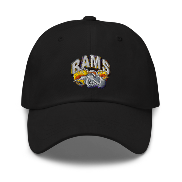 Brogden Rams 7424037 Classic Dad Hat | Yupoong 6245CM