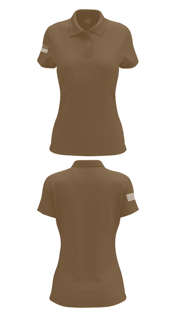 Womens Short Sleeve Performance Polo, 5-1 cav, Army, Teamtime, Team time, sublimation, custom sports apparel, team uniforms, spirit wear, spiritwear, sports uniforms, custom shirts, team store, custom team store, fundraiser sports, apparel fundraiser