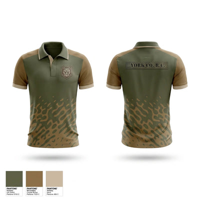 York County Rhinos Short Sleeve Performance Polo - 1