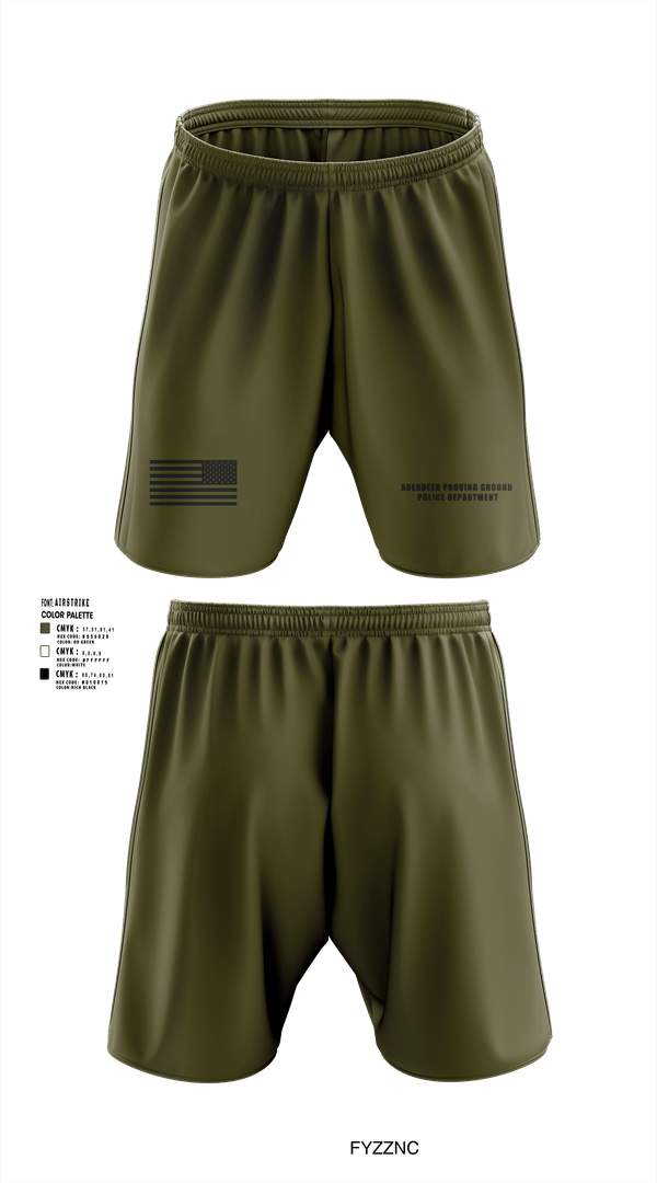 Athletic Shorts With Pockets, Aberdeen Proving Ground Police Department, Police, Teamtime, Team time, sublimation, custom sports apparel, team uniforms, spirit wear, spiritwear, sports uniforms, custom shirts, team store, custom team store, fundraiser sports, apparel fundraiser