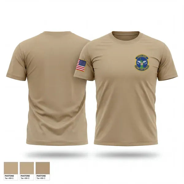 Old School Cotton Feel Shirt, Academy Cadet Squadron, Air Force, Teamtime, Team time, sublimation, custom sports apparel, team uniforms, spirit wear, spiritwear, sports uniforms, custom shirts, team store, custom team store, fundraiser sports, apparel fundraiser