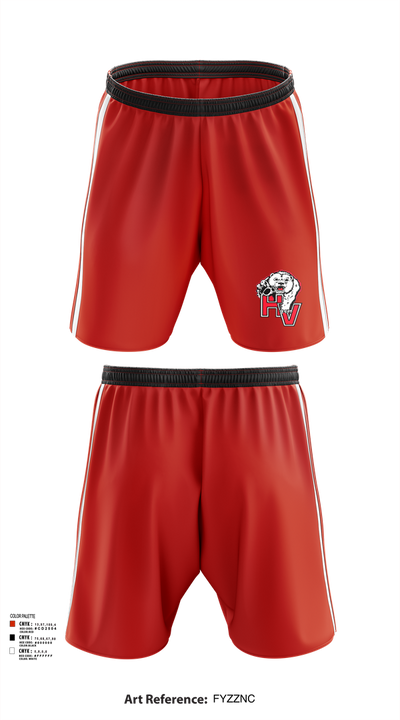 Hatch Valley High School Basketball 36999724 Athletic Shorts With Pockets - 40