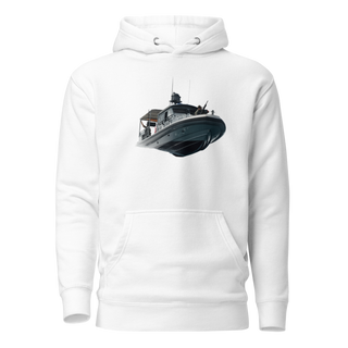 Unisex Hoodie - 1 - White