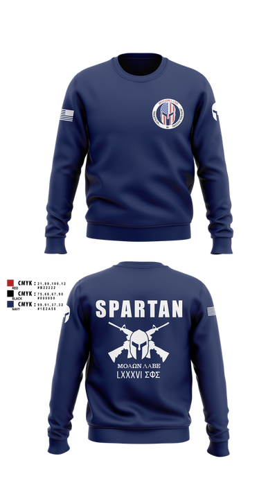 86 Security Forces Squadron 48764962 Crew Neck Sweatshirt - 1