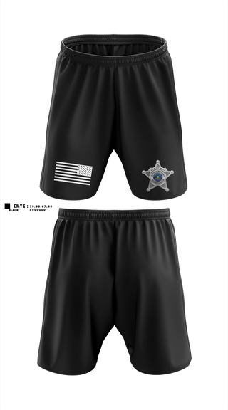 Athletic Shorts With Pockets, Jefferson County Sheriff's Office, Police, Teamtime, Team time, sublimation, custom sports apparel, team uniforms, spirit wear, spiritwear, sports uniforms, custom shirts, team store, custom team store, fundraiser sports, apparel fundraiser