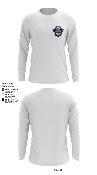 Long Sleeve Performance Shirt, North Chesapeake Football Club, Men's Soccer, Teamtime, Team time, sublimation, custom sports apparel, team uniforms, spirit wear, spiritwear, sports uniforms, custom shirts, team store, custom team store, fundraiser sports, apparel fundraiser