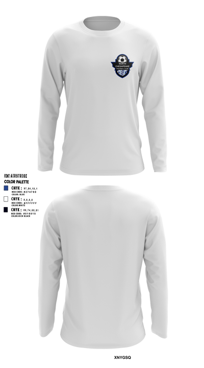 North Chesapeake Football Club Long Sleeve Performance Shirt 7