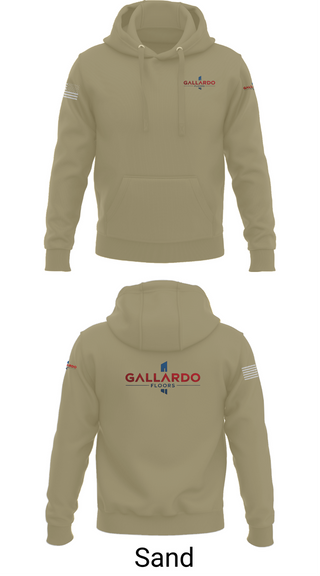Hoodie, Gallardo Floor’s, Army, Teamtime, Team time, sublimation, custom sports apparel, team uniforms, spirit wear, spiritwear, sports uniforms, custom shirts, team store, custom team store, fundraiser sports, apparel fundraiser