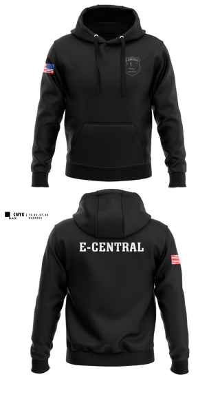 Hoodie, PWCPD E Central, Police, Teamtime, Team time, sublimation, custom sports apparel, team uniforms, spirit wear, spiritwear, sports uniforms, custom shirts, team store, custom team store, fundraiser sports, apparel fundraiser