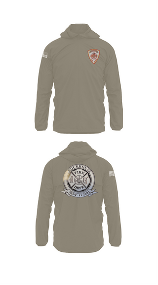 Windbreaker, Rockhouse vol Fire department, Fire Department, Teamtime, Team time, sublimation, custom sports apparel, team uniforms, spirit wear, spiritwear, sports uniforms, custom shirts, team store, custom team store, fundraiser sports, apparel fundraiser