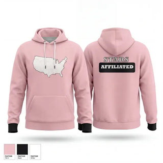 Hoodie, Stars Affiliated, Men's Basketball, Teamtime, Team time, sublimation, custom sports apparel, team uniforms, spirit wear, spiritwear, sports uniforms, custom shirts, team store, custom team store, fundraiser sports, apparel fundraiser