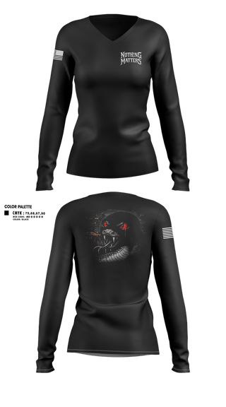 Womens Long Sleeve Vneck Shirt, VPU, Police, Teamtime, Team time, sublimation, custom sports apparel, team uniforms, spirit wear, spiritwear, sports uniforms, custom shirts, team store, custom team store, fundraiser sports, apparel fundraiser