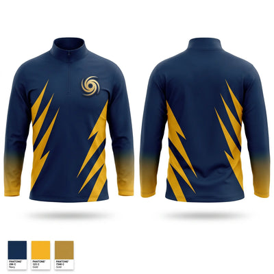 Bluffton Hurricanes Quarter Zip Jacket - 1