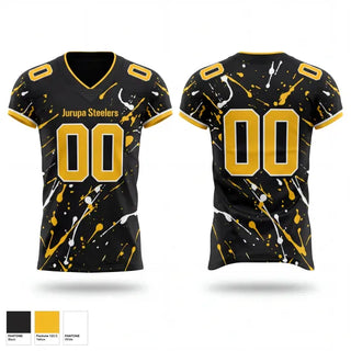 Football Jersey, Jurupa Steelers, , Teamtime, Team time, sublimation, custom sports apparel, team uniforms, spirit wear, spiritwear, sports uniforms, custom shirts, team store, custom team store, fundraiser sports, apparel fundraiser