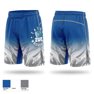 Fight Shorts, Zadok Wrestling Club, Wrestling, Teamtime, Team time, sublimation, custom sports apparel, team uniforms, spirit wear, spiritwear, sports uniforms, custom shirts, team store, custom team store, fundraiser sports, apparel fundraiser