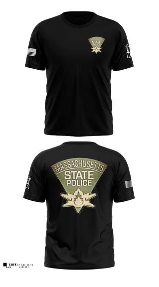 Old School Cotton Feel Shirt, Massachusetts State Police Fire & Explosion Investigation Unit, Police, Teamtime, Team time, sublimation, custom sports apparel, team uniforms, spirit wear, spiritwear, sports uniforms, custom shirts, team store, custom team store, fundraiser sports, apparel fundraiser