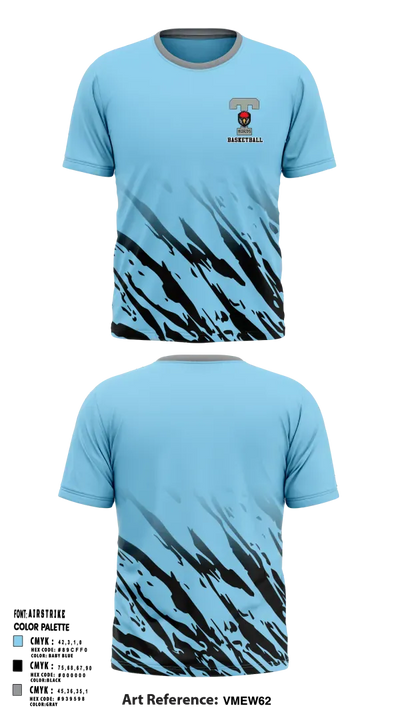 TBirds 31655582 Short Sleeve Performance Shirt - 1