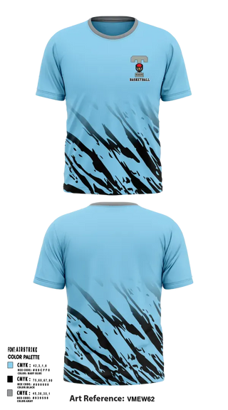 Old School Cotton Feel Shirt, TBirds, Men's Basketball, Teamtime, Team time, sublimation, custom sports apparel, team uniforms, spirit wear, spiritwear, sports uniforms, custom shirts, team store, custom team store, fundraiser sports, apparel fundraiser