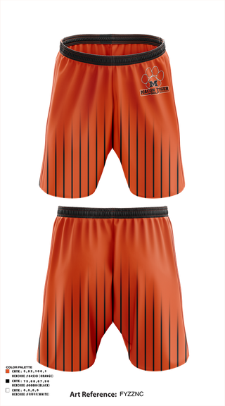Athletic Shorts With Pockets, Macon Tiger Golf, Golf, Teamtime, Team time, sublimation, custom sports apparel, team uniforms, spirit wear, spiritwear, sports uniforms, custom shirts, team store, custom team store, fundraiser sports, apparel fundraiser