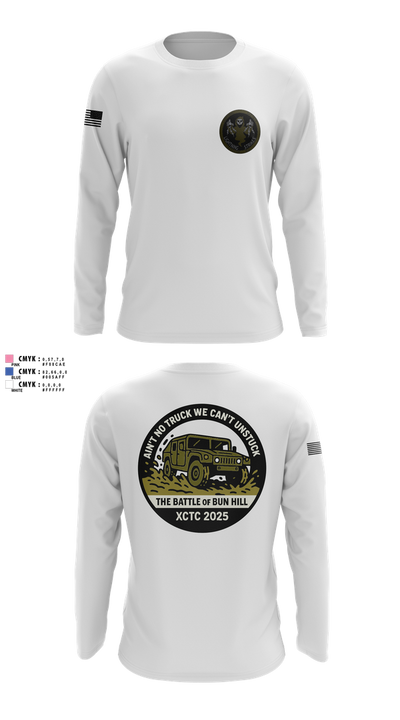 A 1/111 Field Artillery 90044147 Long Sleeve Performance Shirt 3