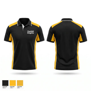 Short Sleeve Performance Polo, Foothill Knights, Wrestling, Teamtime, Team time, sublimation, custom sports apparel, team uniforms, spirit wear, spiritwear, sports uniforms, custom shirts, team store, custom team store, fundraiser sports, apparel fundraiser