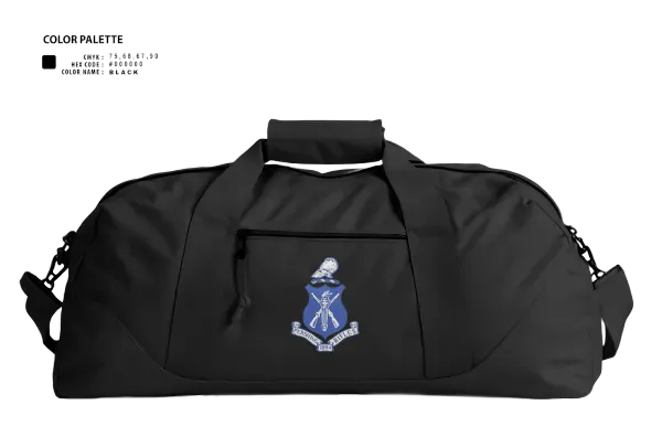Duffle Bag, Pershing Rifles, National Guard, Teamtime, Team time, sublimation, custom sports apparel, team uniforms, spirit wear, spiritwear, sports uniforms, custom shirts, team store, custom team store, fundraiser sports, apparel fundraiser