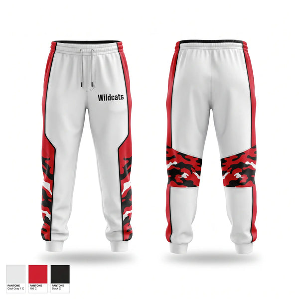 Sweatpants, Wildcats, , Teamtime, Team time, sublimation, custom sports apparel, team uniforms, spirit wear, spiritwear, sports uniforms, custom shirts, team store, custom team store, fundraiser sports, apparel fundraiser
