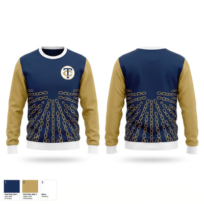 Tattnall County Warriors Crew Neck Sweatshirt - 1