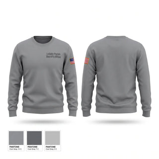 Crew Neck Sweatshirt, LaSalle Parish Sheriff’s Office, Police, Teamtime, Team time, sublimation, custom sports apparel, team uniforms, spirit wear, spiritwear, sports uniforms, custom shirts, team store, custom team store, fundraiser sports, apparel fundraiser