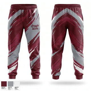 Sweatpants, Argyle Scots, Men's Basketball, Teamtime, Team time, sublimation, custom sports apparel, team uniforms, spirit wear, spiritwear, sports uniforms, custom shirts, team store, custom team store, fundraiser sports, apparel fundraiser