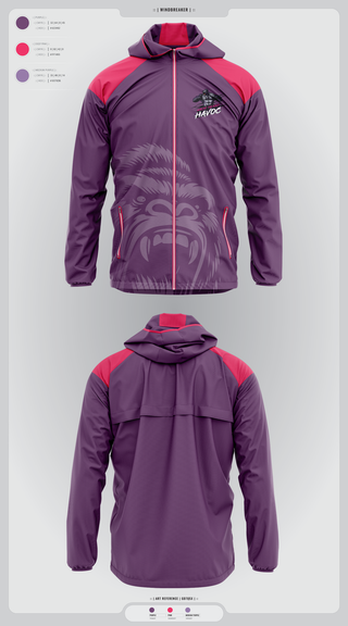 Windbreaker, West texas Havoc, Baseball, Teamtime, Team time, sublimation, custom sports apparel, team uniforms, spirit wear, spiritwear, sports uniforms, custom shirts, team store, custom team store, fundraiser sports, apparel fundraiser