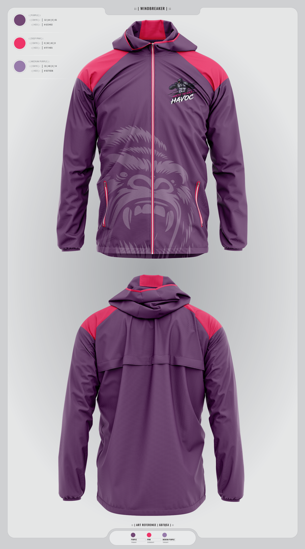 Windbreaker, West texas Havoc, Baseball, Teamtime, Team time, sublimation, custom sports apparel, team uniforms, spirit wear, spiritwear, sports uniforms, custom shirts, team store, custom team store, fundraiser sports, apparel fundraiser