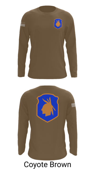 98th training div 48572159 Long Sleeve Performance Shirt 6