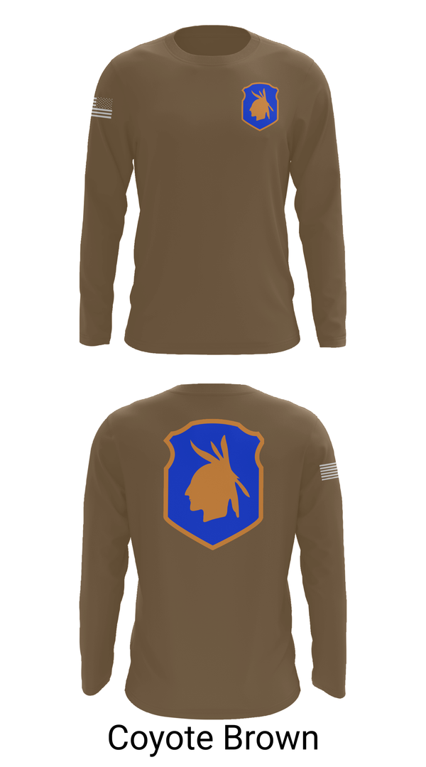 Long Sleeve Performance Shirt, 98th training div, , Teamtime, Team time, sublimation, custom sports apparel, team uniforms, spirit wear, spiritwear, sports uniforms, custom shirts, team store, custom team store, fundraiser sports, apparel fundraiser