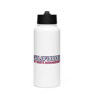 Indy Radio Platoon 10234991 Stainless Steel Water Bottle with a Straw Lid