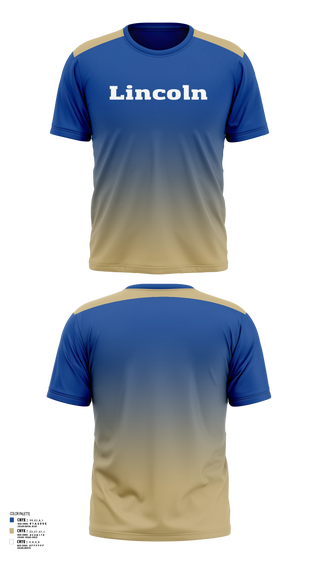 Short Sleeve Performance Shirt, Lincoln, Baseball, Teamtime, Team time, sublimation, custom sports apparel, team uniforms, spirit wear, spiritwear, sports uniforms, custom shirts, team store, custom team store, fundraiser sports, apparel fundraiser