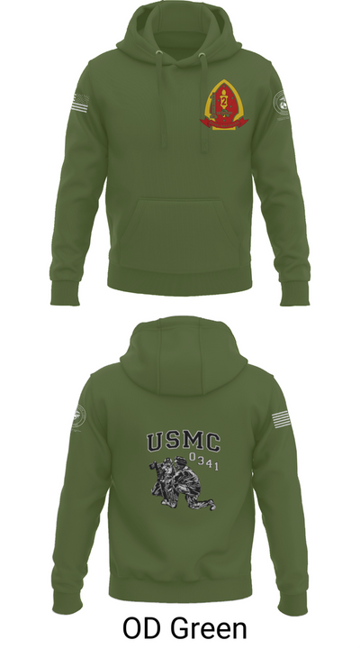 1st Bn 2mar 2nd MarDiv 35824328 Hoodie - 58